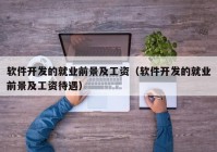 軟件開(kāi)發(fā)的就業(yè)前景及工資（軟件開(kāi)發(fā)的就業(yè)前景及工資待遇）